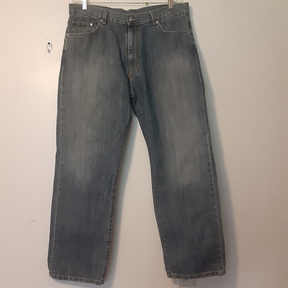 Lacoste Mens Jeans Devonlay Straight Leg Jeans Blue 35 X 30